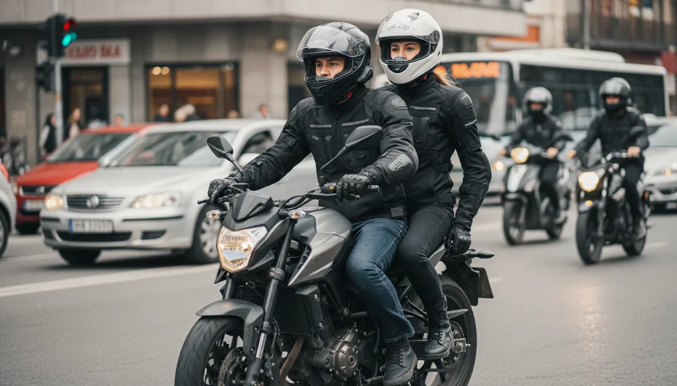 How to Sit Correctly as a Motorbike Passenger