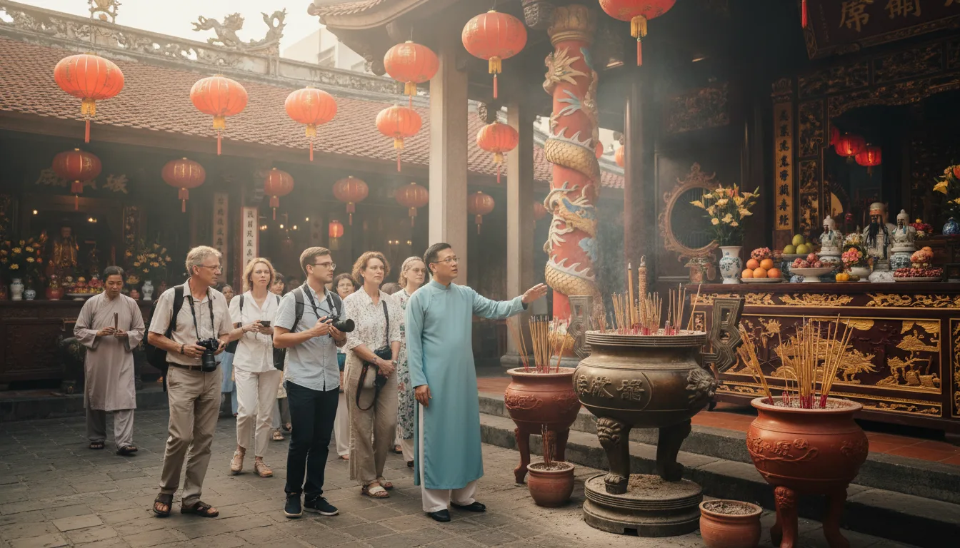 What to See and Do at Nghia An Hoi Quan Pagoda