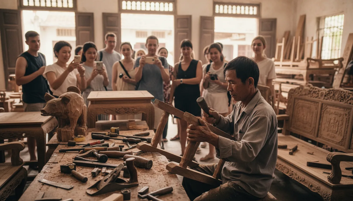 Top Reasons to Visit Kim Bong Carpentry Village