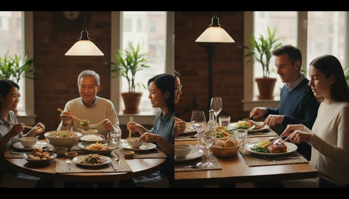 Vietnamese Dining Etiquette vs. Western Table Manners