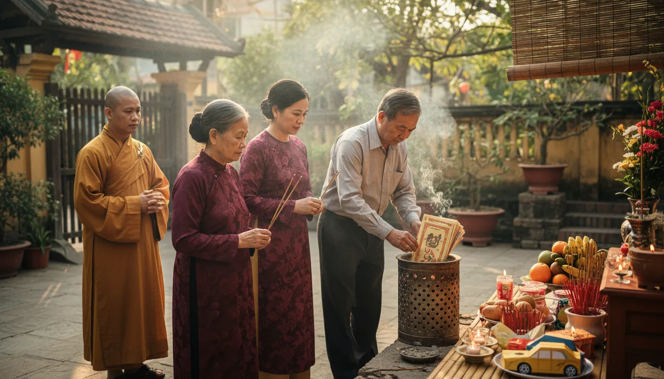 When and Why People Burn Joss Paper in Vietnam
