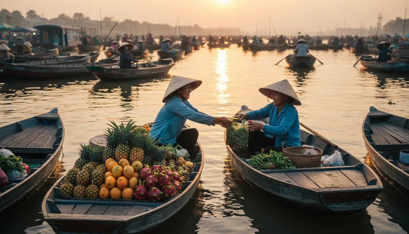 Why Cai Rang Floating Market Is Worth Visiting